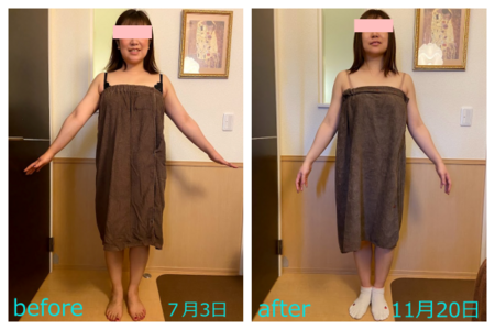 びっくり！　ニュースキャンダイエット１０回目のビフォーアフター！